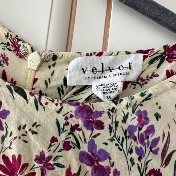 Velvet by Graham & Spencer Charlie Puff-Sleeved Mini Dress (D4) - Picture 7 of 7